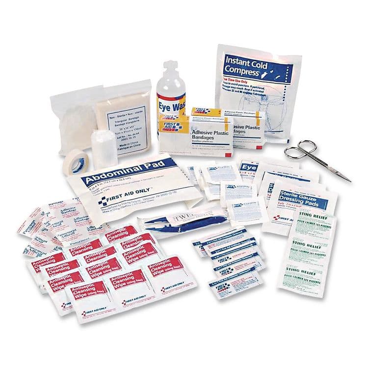 FIRST AID ONLY, . Office First Aid Kit Refill with Medication for 25 People, 106 Pieces (FAO223REFILL) thumbnail 2