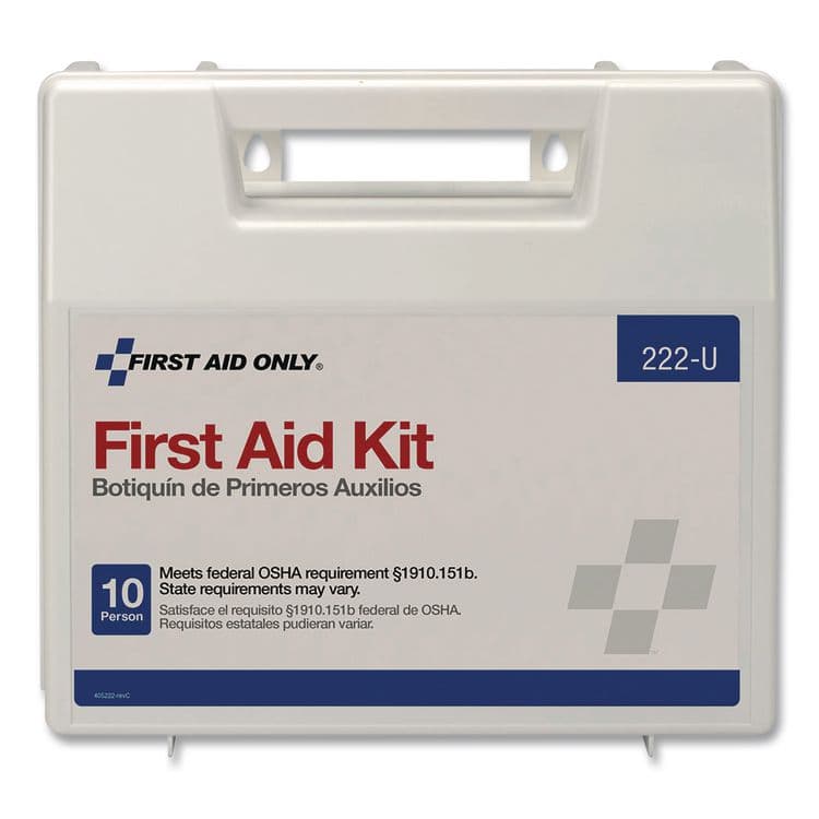 FIRST AID ONLY, . Office First Aid Kit for 10 People, 62 Pieces, Plastic Case (FAO222U) thumbnail 3