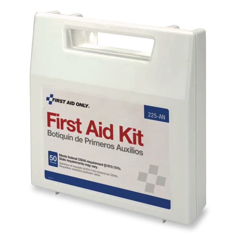 FIRST AID ONLY, . Plastic First Aid Kit for 50 People, 196 Pieces, Plastic Case (FAO225AN) thumbnail 4