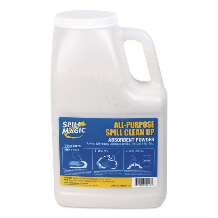 ACME UNITED CORPORATION Non-Toxic Spill Pick-Up, 3 lbs Bottle, 6/Carton (FAOSM202DBCT) thumbnail 2