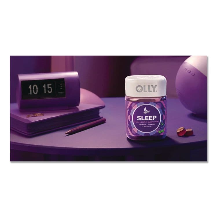 UNILEVER Sleep Gummy, Blackberry Zen, 10/Pack (LIL1517) thumbnail 3