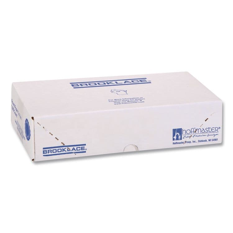 HOFFMASTER Kenmore Lace Doilies, Round, 14.5", White, 1,000/Carton (HFM500259) thumbnail 3