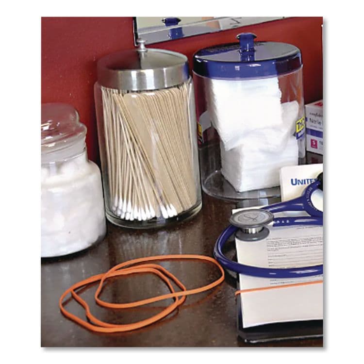 ALLIANCE RUBBER Non-Latex Rubber Bands, Size 117B, Orange, 63/Pack (AIP37178) thumbnail 3