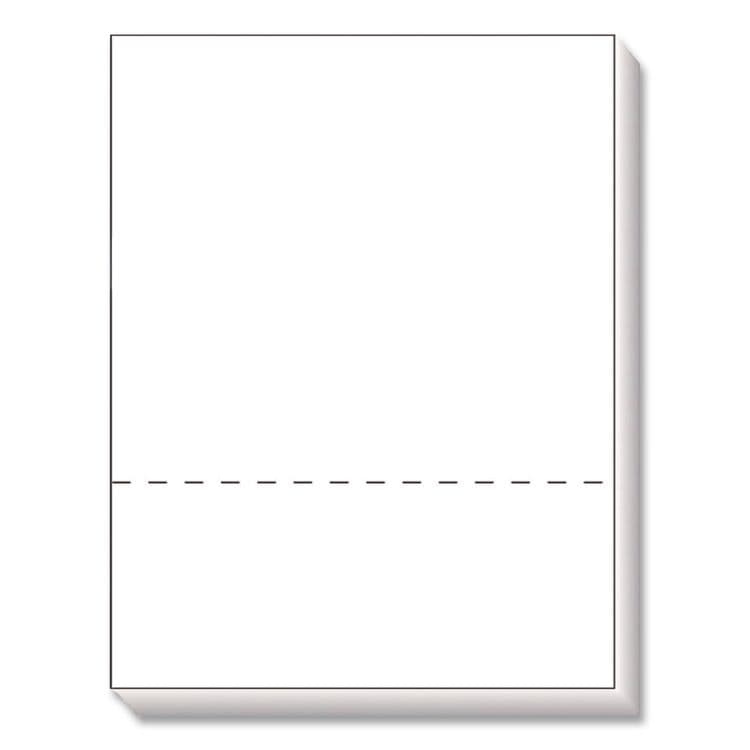 ALLIANCE Perforated Laser Cut Sheets, Micro-Perforated 3.5" from Bottom, 24 lb Bond Weight, 8.5 x 11, White, 500/Ream (AIP30034) thumbnail 4
