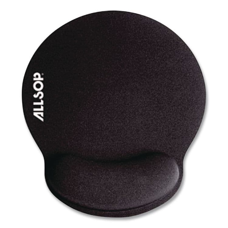 ALLSOP, . MousePad Pro Memory Foam Mouse Pad with Wrist Rest, 9 x 10, Black (ASP30203) thumbnail 3