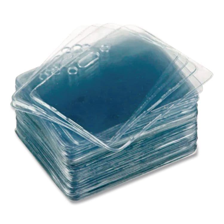 ADVANTUS CORPORATION Proximity ID Badge Holders, Horizontal, Clear 3.75" x 3" Holder, 3.5" x 2.25" Insert, 50/Pack (AVT75450) thumbnail 4