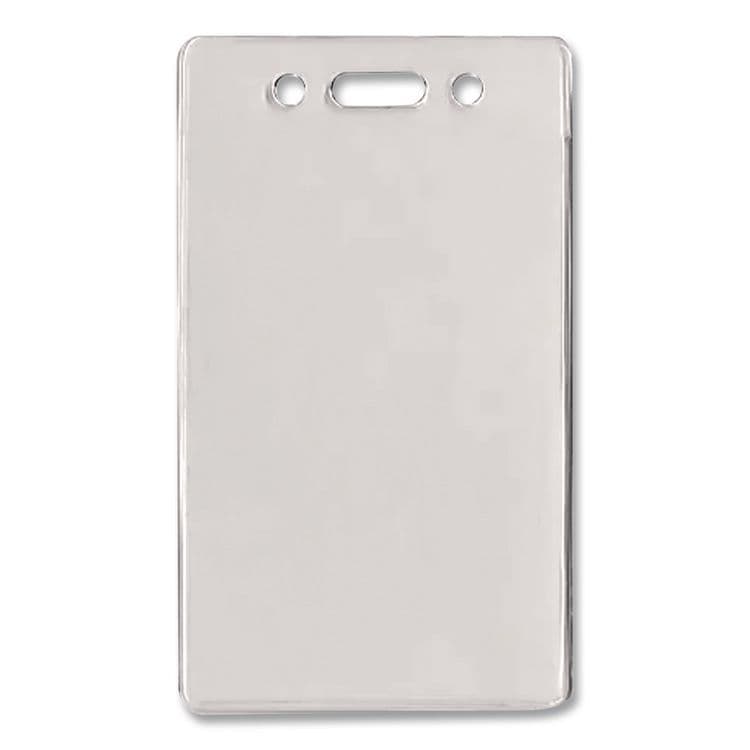 ADVANTUS CORPORATION Proximity ID Badge Holders, Vertical, Clear 2.68" x 4.38" Holder, 2.38" x 3.63" Insert, 50/Pack (AVT75451)