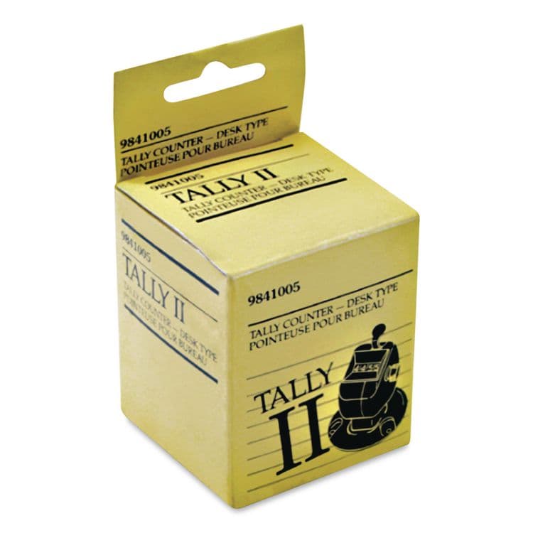 ADVANTUS CORPORATION Tally II Desk Model Tally Counter, Registers 0-9999, Chrome (AVT9841005) thumbnail 4