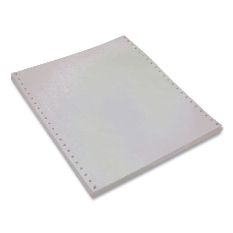 WEYERHAEUSER PAPER CO. Computer Printout Paper, 1-Part, 20 lb Bond Weight, 9.5 x 11, White, 2,700/Carton (WLL951027) thumbnail 3