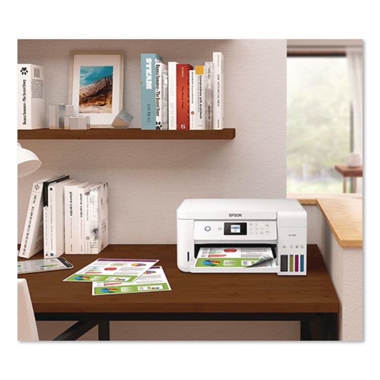 EPSON AMERICA, . EcoTank ET-2760 All-in-One Cartridge-Free Supertank Printer, Copy/Print/Scan (EPSC11CG22205) thumbnail 2