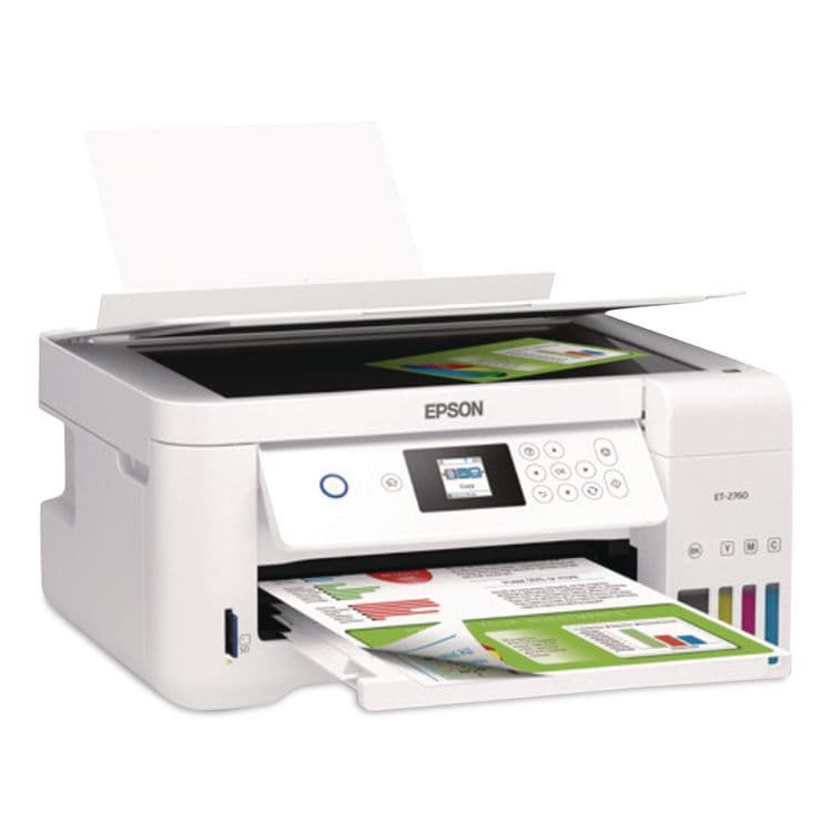 EPSON AMERICA, . EcoTank ET-2760 All-in-One Cartridge-Free Supertank Printer, Copy/Print/Scan (EPSC11CG22205) thumbnail 3