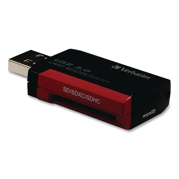 VERBATIM CORPORATION USB 3.0 Pocket Card Reader (VER98538) thumbnail 2