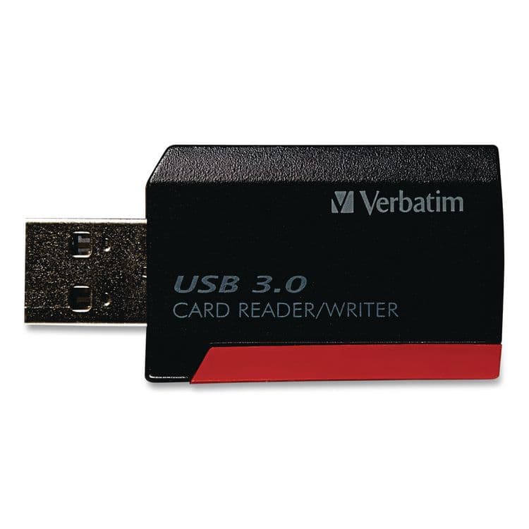 VERBATIM CORPORATION USB 3.0 Pocket Card Reader (VER98538) thumbnail 3