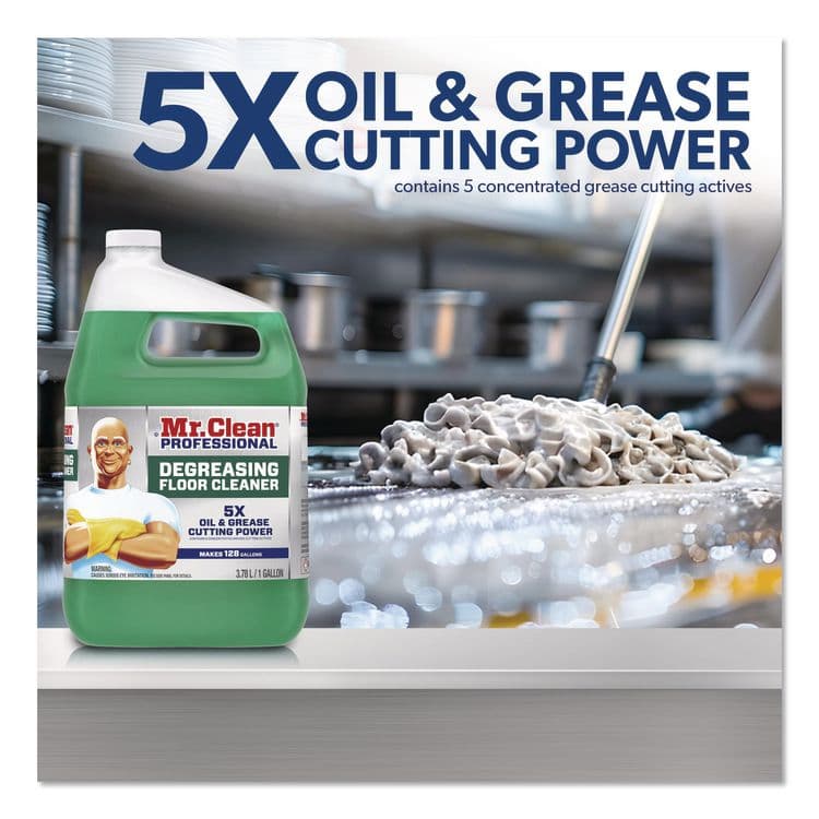 PROCTER & GAMBLE Degreasing Floor Cleaner, 1 gal Bottle, 3/Carton (PGC19892) thumbnail 4