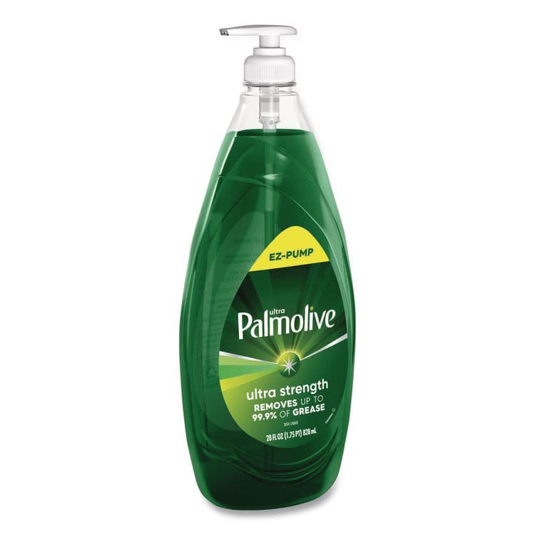 COLGATE PALMOLIVE, IPD. Dishwashing Liquid, Ultra Strength, Fresh Scent, 28 oz Bottle, 4/Carton (CPC61054595CT) thumbnail 3