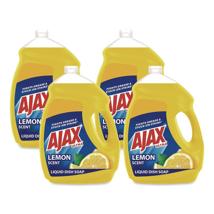 COLGATE PALMOLIVE, IPD. Dish Detergent, Lemon Scent, 145 oz Bottle, 4/Carton (CPC61049651CT)