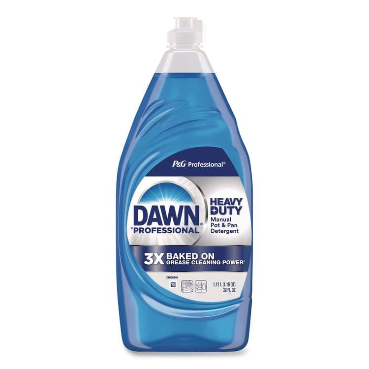 PROCTER & GAMBLE Heavy-Duty Manual Pot/Pan Dish Detergent, Original Scent, 38 oz Bottle, 8/Carton (PGC08836) thumbnail 3