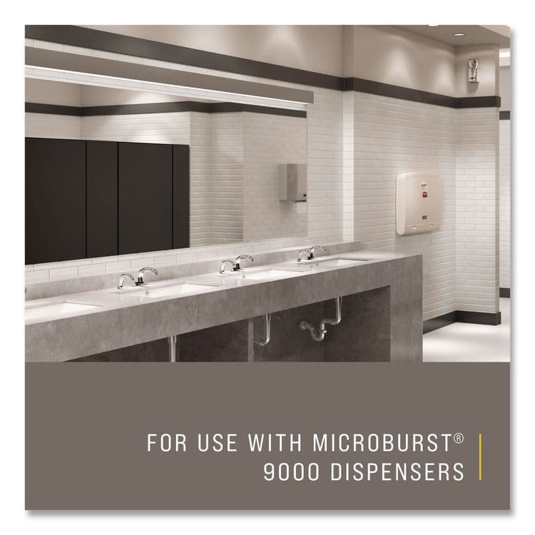 RUBBERMAID COMMERCIAL PROD. TC Microburst 9000 Air Freshener Refill, Mandarin Orange, 5.3 oz Aerosol Spray, 4/Carton (RCP402093) thumbnail 4