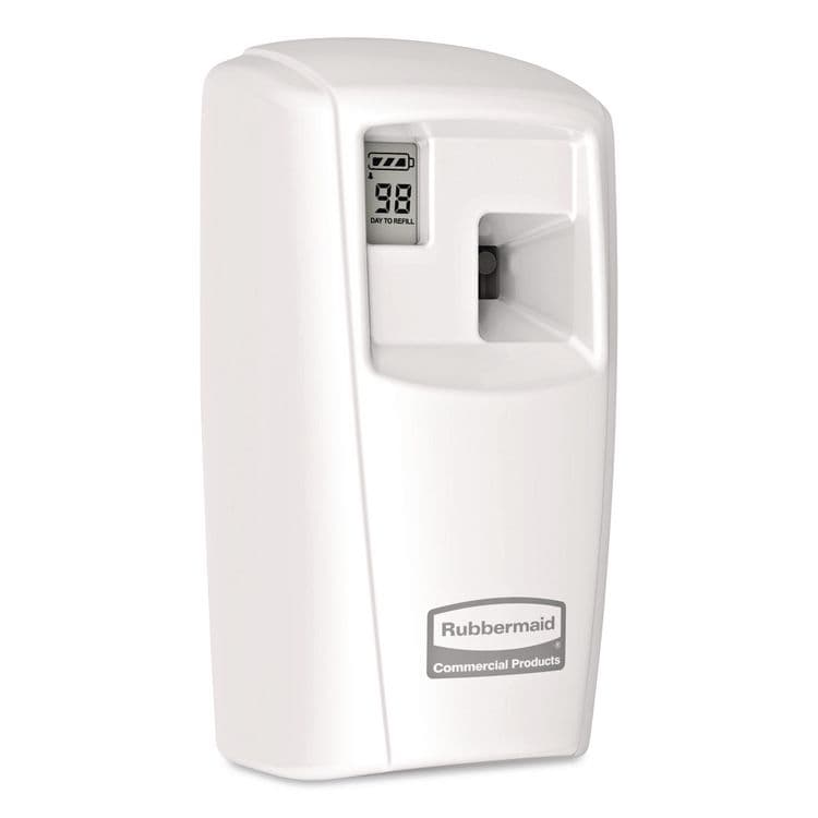 RUBBERMAID COMMERCIAL PROD. TC Microburst Odor Control System 3000 LCD, 3.25 x 4.33 x 6.6, White (RCP1793532) thumbnail 2