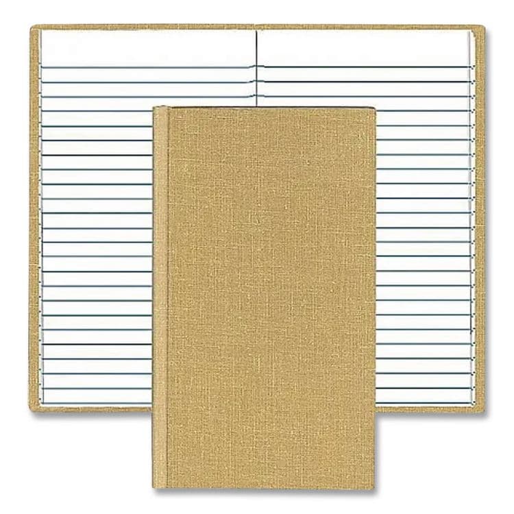 ESSELTE PENDAFLEX CORP. Bound Memo Books, Narrow Rule, Tan Cover, (96) 7 x 4.13 Sheets (BOR6559) thumbnail 4
