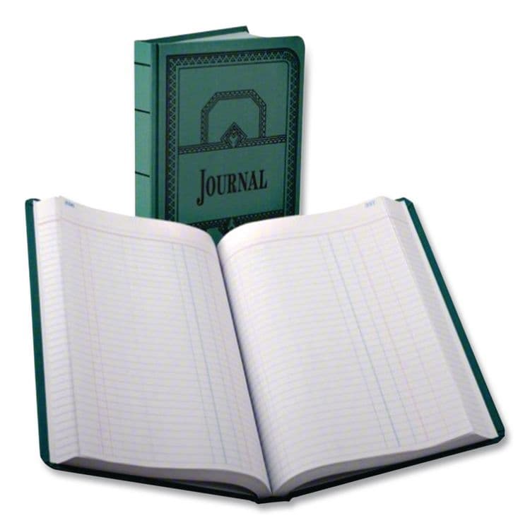 ESSELTE PENDAFLEX CORP. Account Record Book, Record-Style Rule, Blue Cover, 11.75 x 7.25 Sheets, 150 Sheets/Book (BOR66150R) thumbnail 4