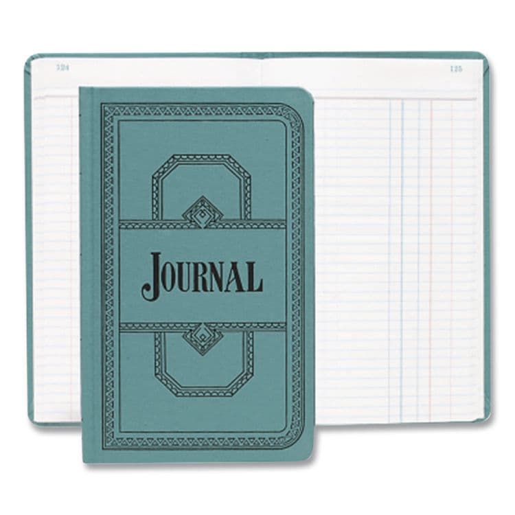 ESSELTE PENDAFLEX CORP. Account Journal, Journal-Style Rule, Blue Cover, 11.75 x 7.25 Sheets, 500 Sheets/Book (BOR66500J) thumbnail 3