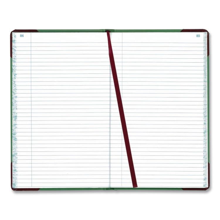 ESSELTE PENDAFLEX CORP. Account Record Book, Record-Style Rule, Green/Black/Red Cover, 12.13 x 7.44 Sheets, 300 Sheets/Book (BOR6718300R) thumbnail 2