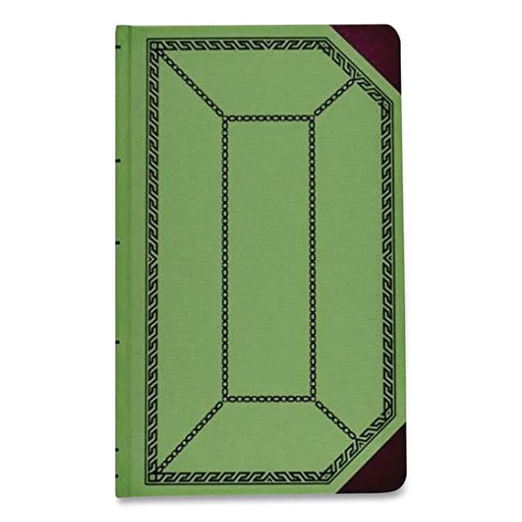 ESSELTE PENDAFLEX CORP. Account Record Book, Record-Style Rule, Green/Black/Red Cover, 12.13 x 7.44 Sheets, 300 Sheets/Book (BOR6718300R) thumbnail 3