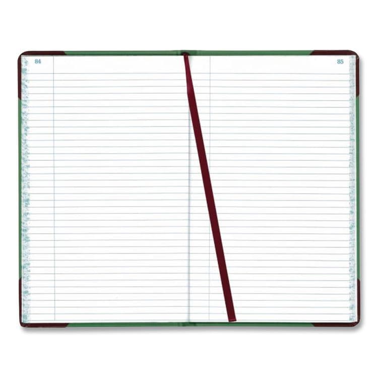 ESSELTE PENDAFLEX CORP. Account Record Book, Record-Style Rule, Green/Black/Red Cover, 12.13 x 7.44 Sheets, 500 Sheets/Book (BOR6718500R) thumbnail 3