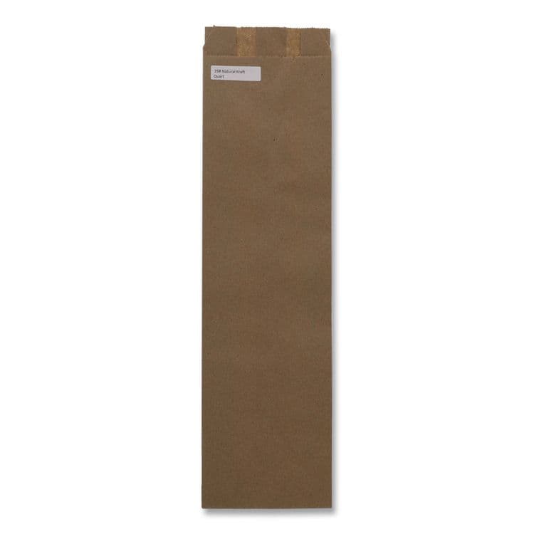 ROSS & WALLACE PAPER PRODUCTS, . Grocery Paper Bags, Merchandise Size, 35# Basis Weight, 4.5 x 2.5 x 16, Brown, 500/Bundle (BAG20332500)