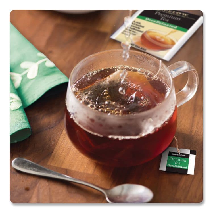 BIGELOW TEA CO. Single Flavor Tea, Decaffeinated Black, 48 Bags/Box (BTC00356) thumbnail 2