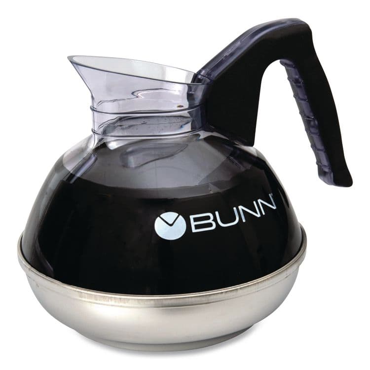 BUNN-O-MATIC Easy Pour Decanter, 64 oz, Black Handle (BUN6100) thumbnail 4