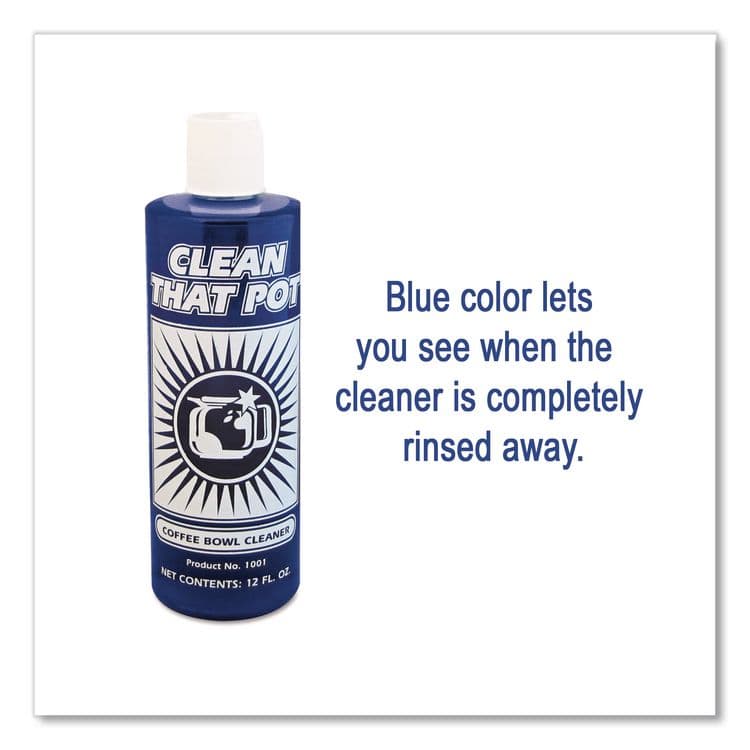 WALJAN PRODUCTS Coffee Bowl Cleaner, 12 oz Bottle (CCH1001) thumbnail 3