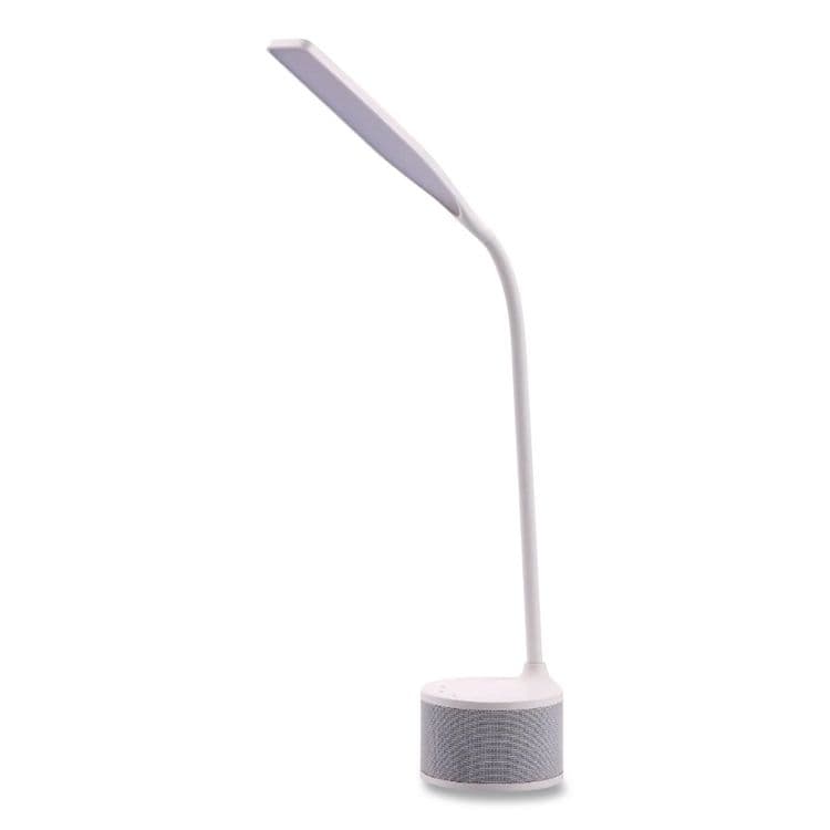 STANLEY BOSTITCH LED Bluetooth Speaker Lamp with USB, 2 Prong, 4.33w x 14.57h, White (BOSVLED1817) thumbnail 3