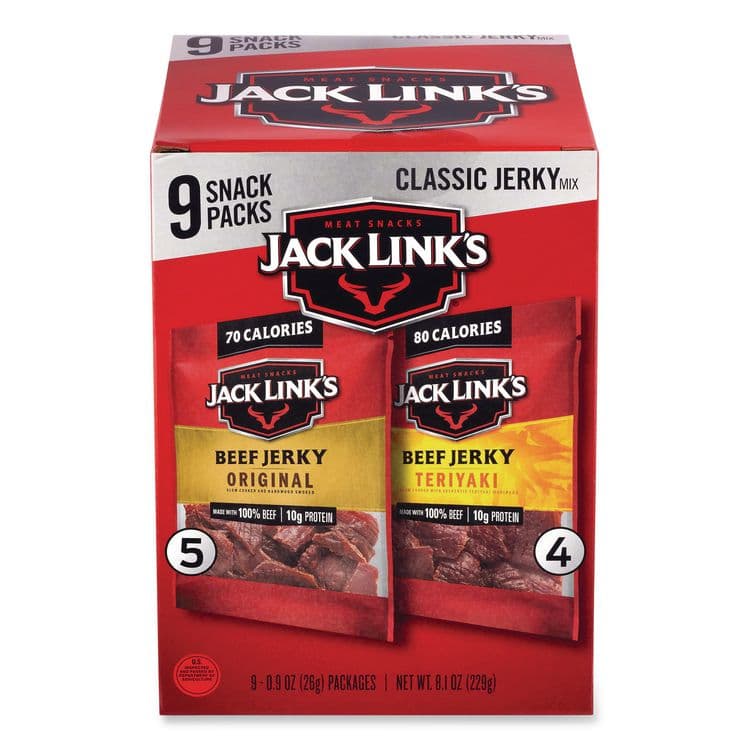 SNACK BOX PROS Sunchips and Jack Link's Beef Jerky Variety Pack, (30) 1.5 oz Bags, (9) 0.9 oz Snack Packs, Assorted Flavors/Bundle (GRR60004175) thumbnail 4