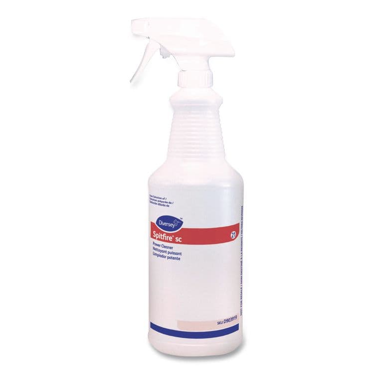 DIVERSEY Spitfire SC Power Cleaner Empty Bottle, 32 oz, Clear (DVOD903919)