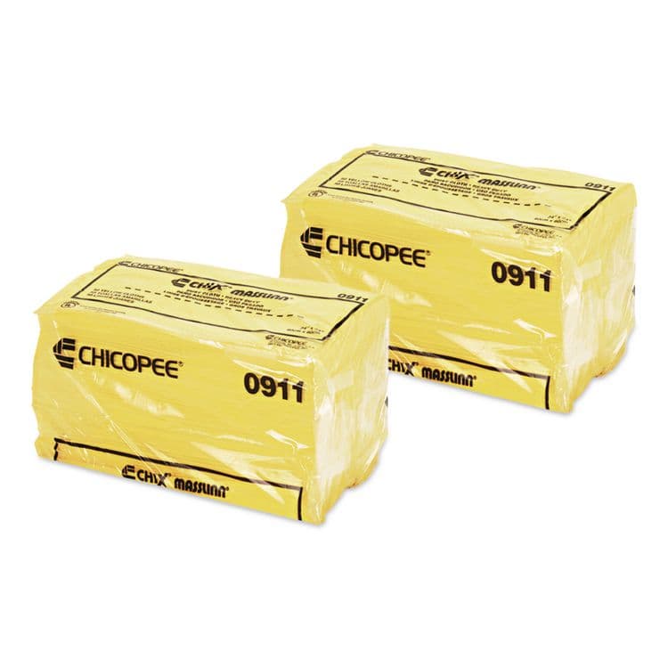 CHICOPEE, Masslinn Dust Cloths, 24 x 24, Yellow, 50/Bag, 2 Bags/Carton (CHI0911)