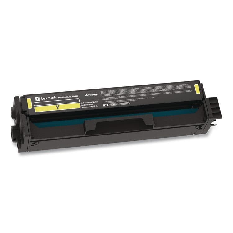 LEXMARK INT'L, . 20N1HY0 Return Program High-Yield Toner, 4,500 Page-Yield, Yellow (LEX20N1HY0) thumbnail 2