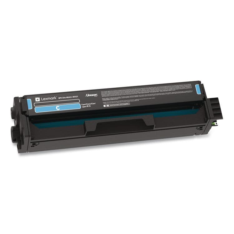 LEXMARK INT'L, . 20N1XC0 Return Program Extra High-Yield Toner, 6,700 Page-Yield, Cyan (LEX20N1XC0) thumbnail 2