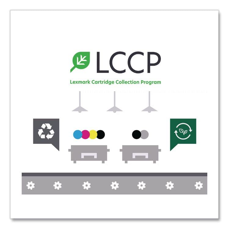 LEXMARK INT'L, . 20N1XY0 Return Program Extra High-Yield Toner, 6,700 Page-Yield, Yellow (LEX20N1XY0) thumbnail 4