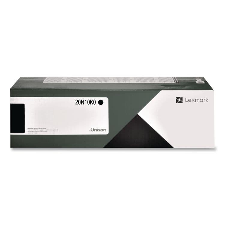 LEXMARK INT'L, . 20N10K0 Return Program Toner, 1,500 Page-Yield, Black (LEX20N10K0) thumbnail 3