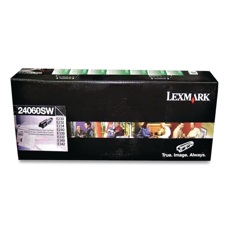 LEXMARK INT'L, . 24015SA Return Program Toner, 2,500 Page-Yield, Black (LEX24015SA) thumbnail 2