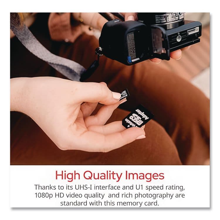 VERBATIM CORPORATION 32GB Premium microSDHC Memory Card with Adapter, UHS-I V10 U1 Class 10, Up to 90MB/s Read Speed (VER44083) thumbnail 4