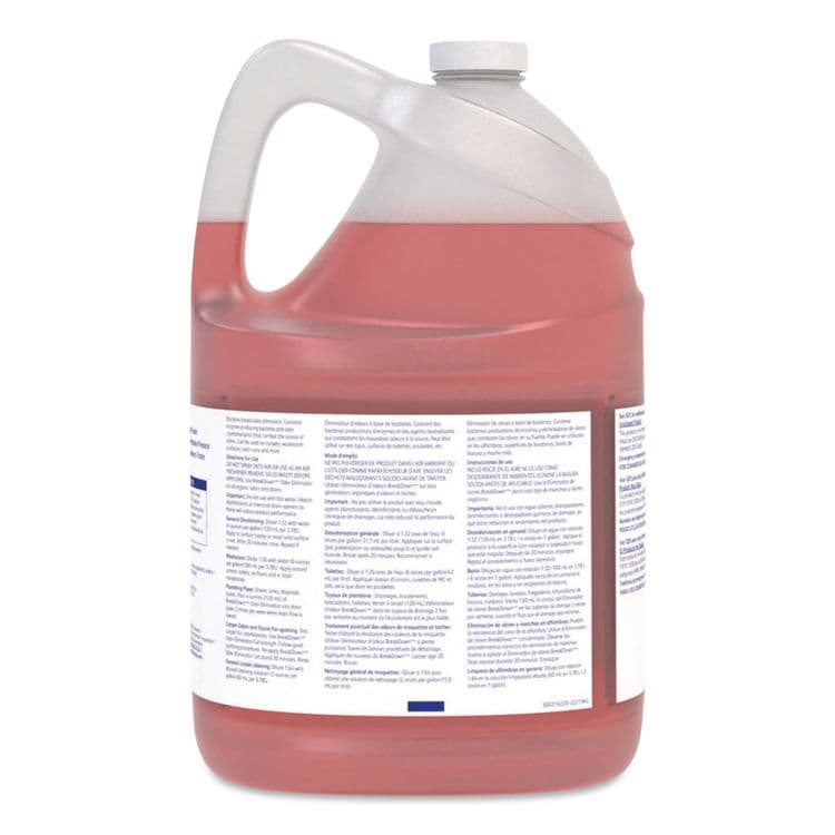 DIVERSEY Breakdown Odor Eliminator, Fresh Scent, Liquid, 1 gal Bottle (DVO94291110) thumbnail 4