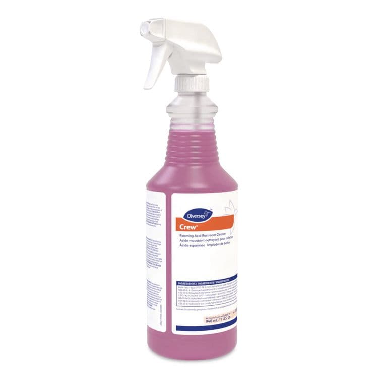 DIVERSEY Foaming Acid Restroom Cleaner, Fresh Scent, 32 oz Spray Bottle, 12/Carton (DVO95325322) thumbnail 3
