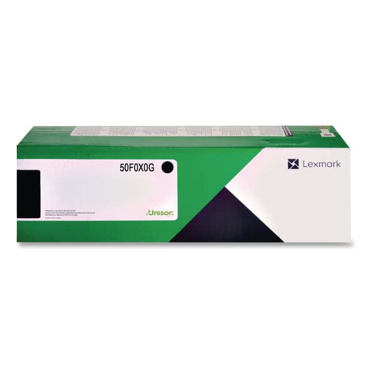 LEXMARK INT'L, . 50F0X0G High-Yield Toner, 10,000 Page-Yield, Black (LEX50F0X0G) thumbnail 2