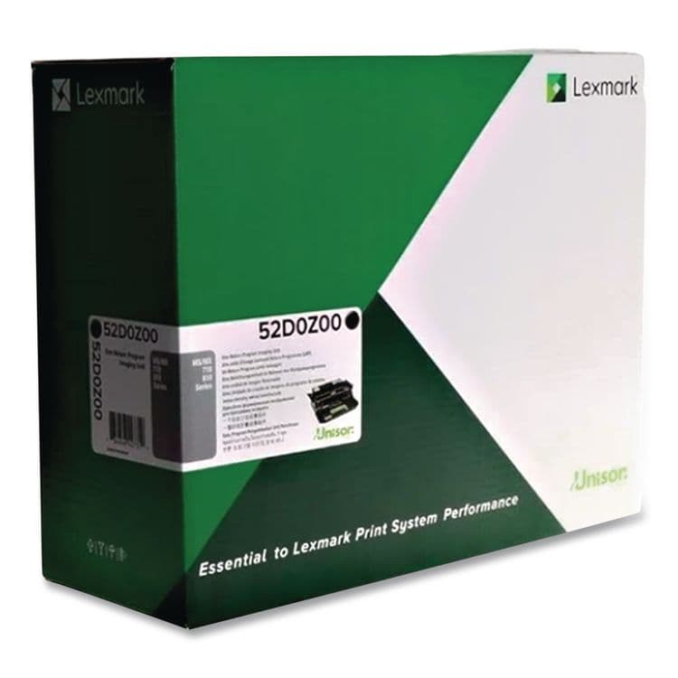 LEXMARK INT'L, . 52D0Z00 Return Program Imaging Unit, 100,000 Page-Yield, Black (LEX52D0Z00) thumbnail 2