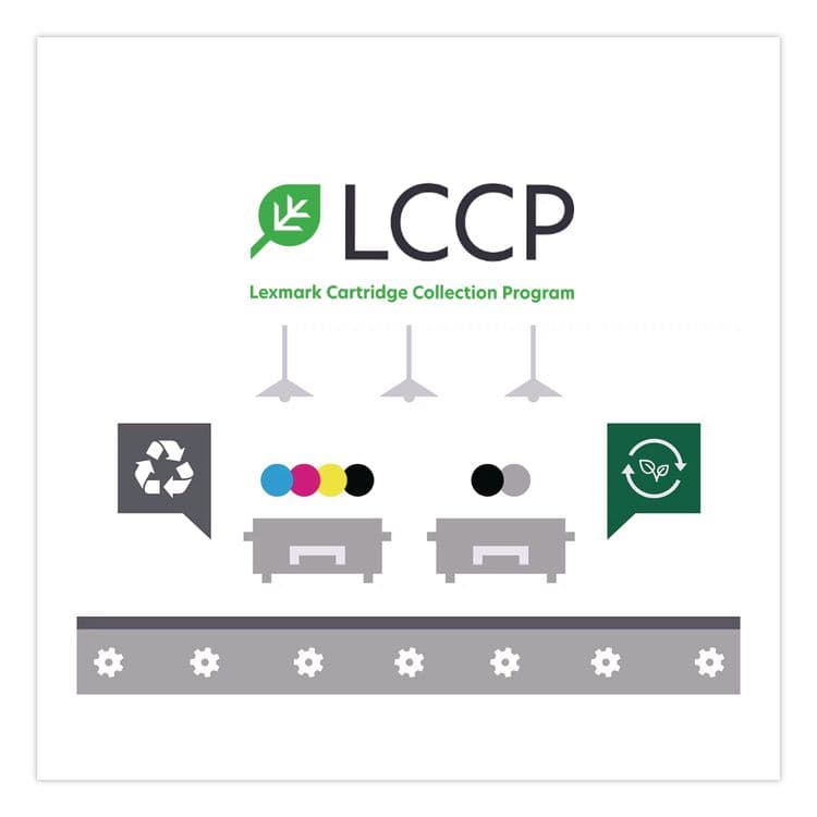 LEXMARK INT'L, . 52D1X0L Return Program Extra High-Yield Toner, 45,000 Page-Yield, Black (LEX52D1X0L) thumbnail 4