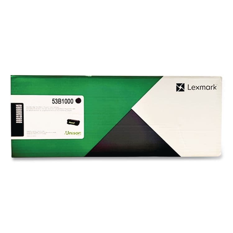 LEXMARK INT'L, . 53B1000 Unison High-Yield Toner, 25,000 Page-Yield, Black (LEX53B1H00) thumbnail 2