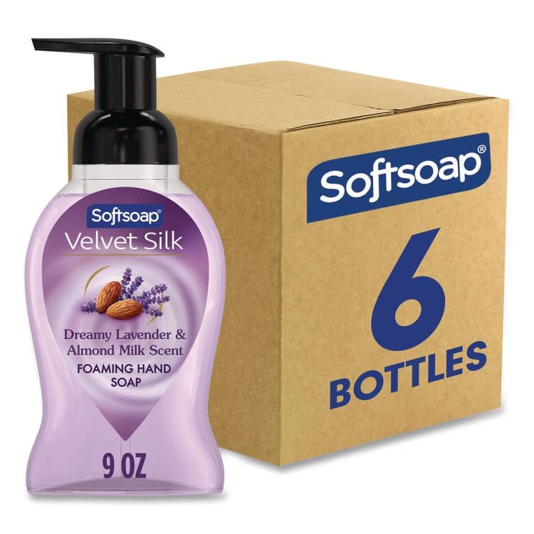 COLGATE PALMOLIVE, IPD. Liquid Hand Soap Foam, Dreamy Lavender and Almond Milk, 9 oz, 6/Carton (CPC61052503CT)